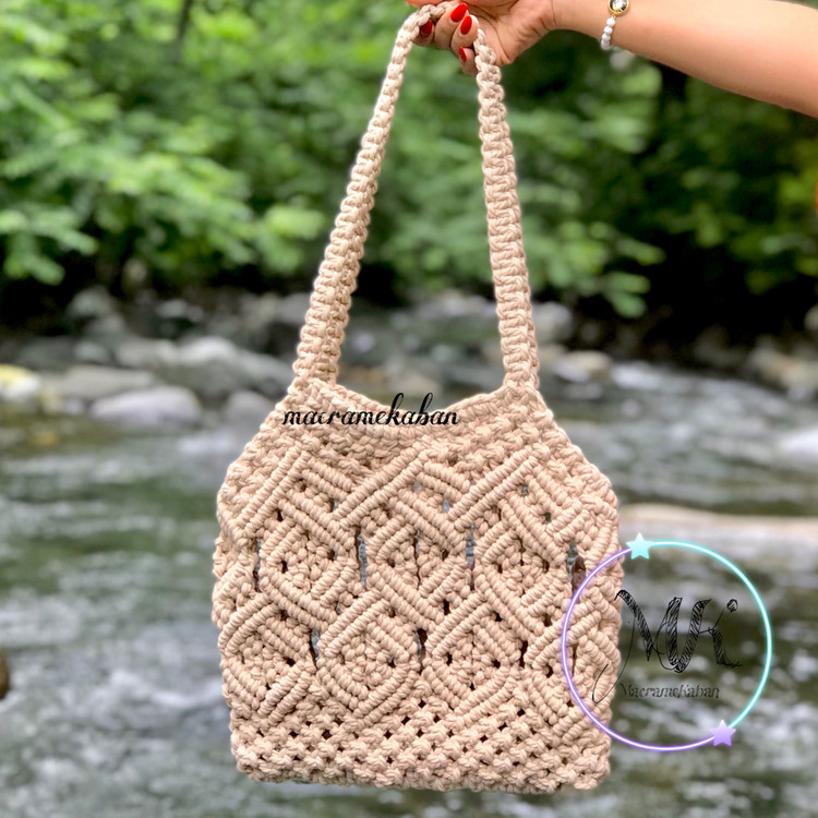 کیف مکرومه مدل زارا