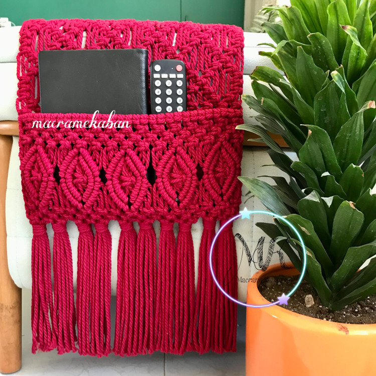 جاکنترلی مکرومه تک جیب رومبلی