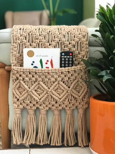 جاکنترلی تک جیب مکرومه رومبلی
