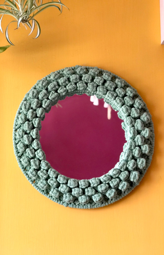 خرید آنلاین آینه مکرومه