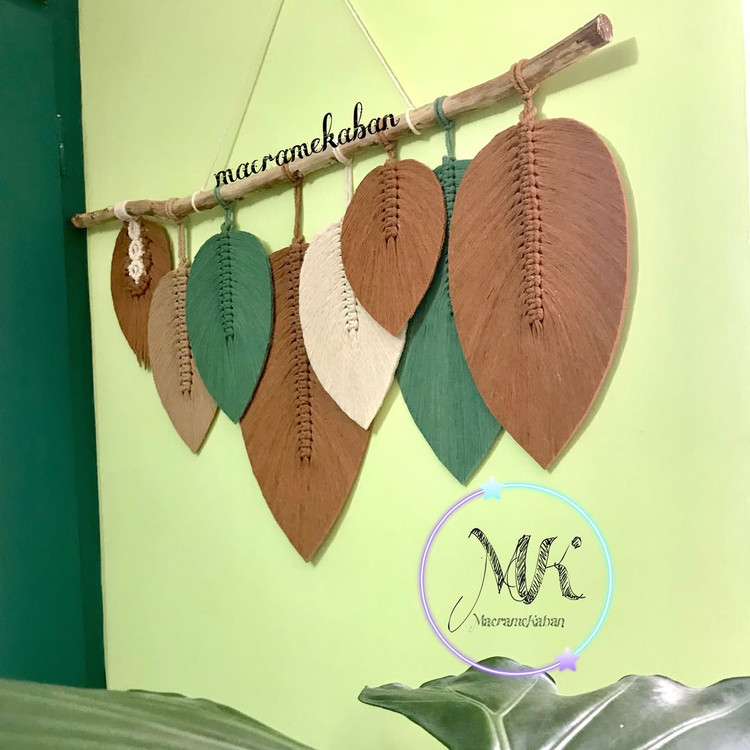 خرید دیوارکوب مکرومه