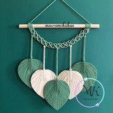 دیوارکوب ۵ برگ مدل الماسی