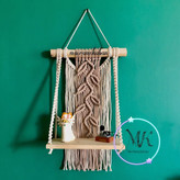 مینی شلف مکرومه مدل رویش