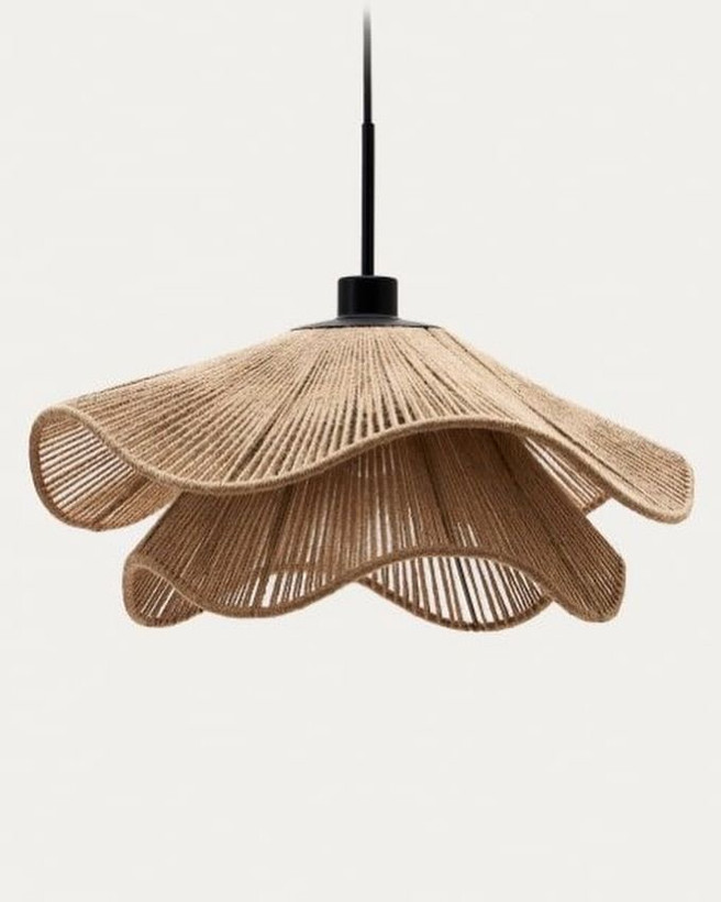 لوستر مکرومه مدل لاله