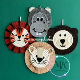 صورتک مکرومه حیوانات