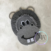 صورتک مکرومه مدل اسب آبی قطر 30 سانت