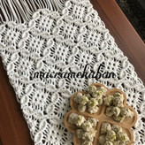 رومیزی مکرومه