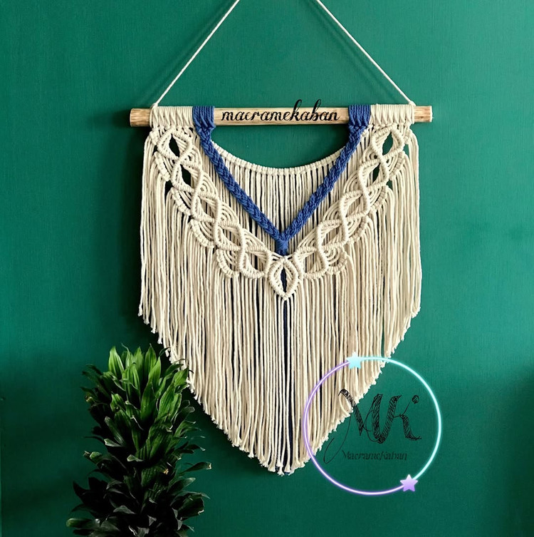 خرید آنلاین دیوارکوب مکرومه