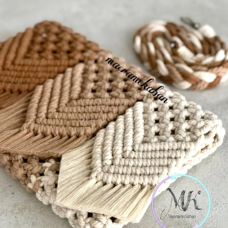 خرید آنلاین کیف مکرومه