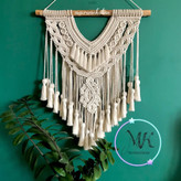 مینی دیوارکوب مکرومه مدل ملودی