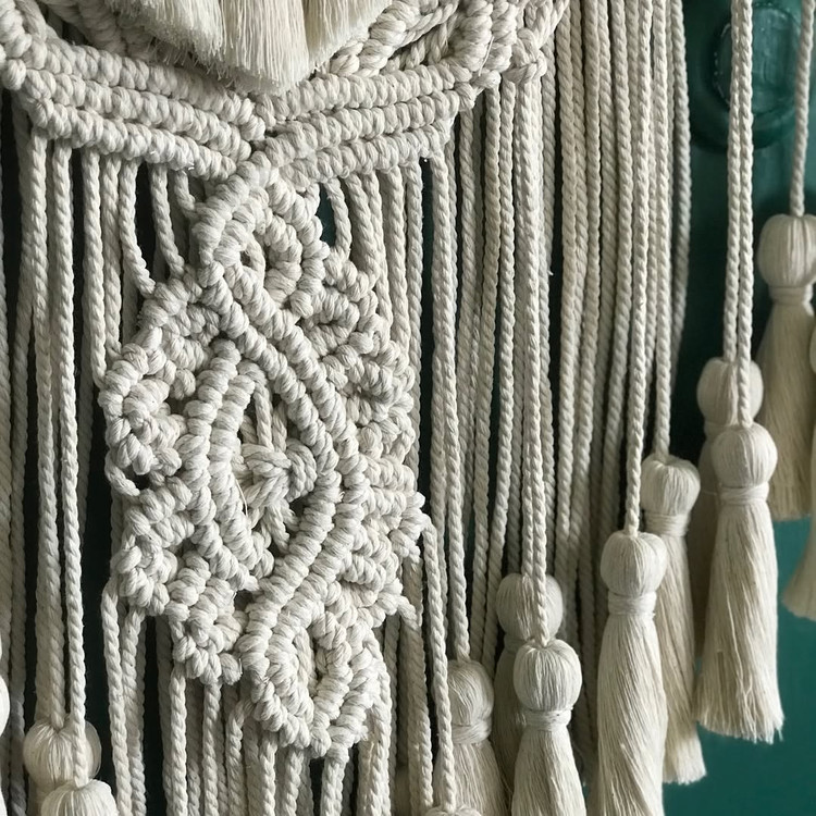 مینی دیوارکوب مکرومه مدل ملودی