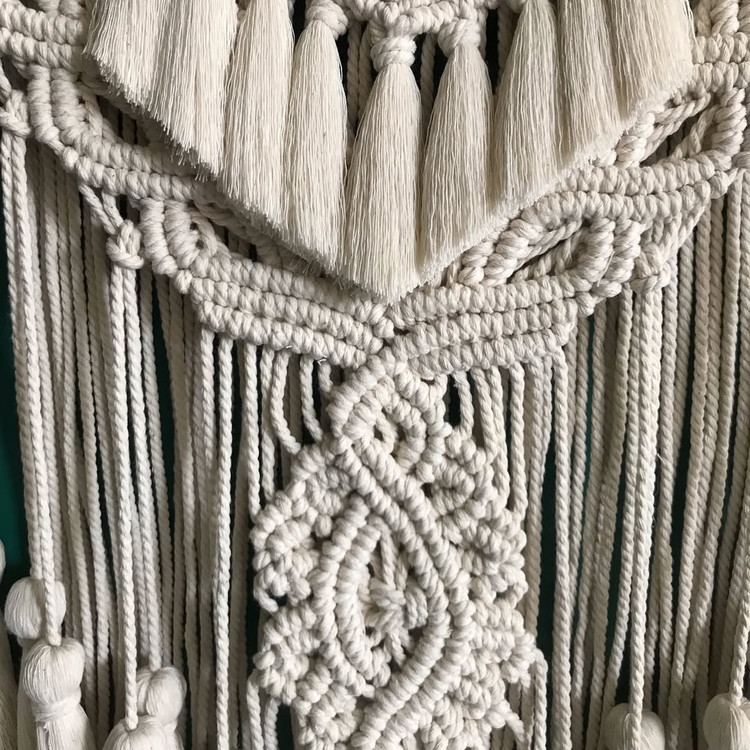 مینی دیوارکوب مکرومه مدل ملودی