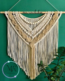 دیوارکوب مکرومه ابعاد ۸۰ در ۱۰۰ سانت