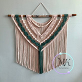 دیوارکوب مکرومه ابعاد ۱۰۰ در ۱۰۰ سانت