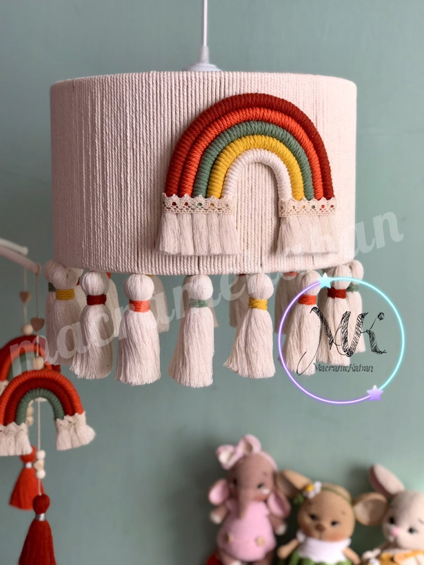 لوستر مکرومه