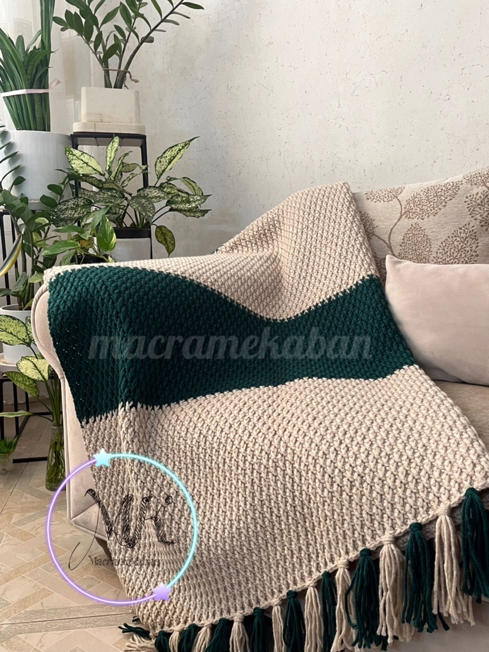 شال دستبافت