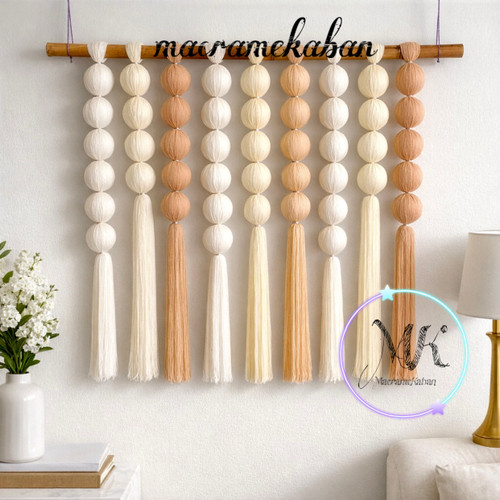 بومریس مکرومه مدل توپی ابعاد عرض یک متر در ارتفاع 80 سانت