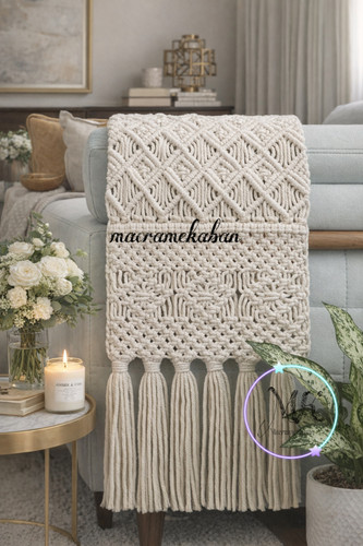 جاکنترلی تمام بافت مدل لوزی دوبل ابعاد 30 در 90 سانت