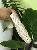 کیف دستی مکرومه مدل لوزی
